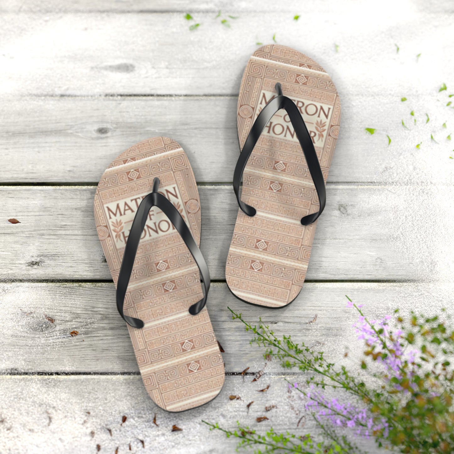 Matron with Honor Flip Flops