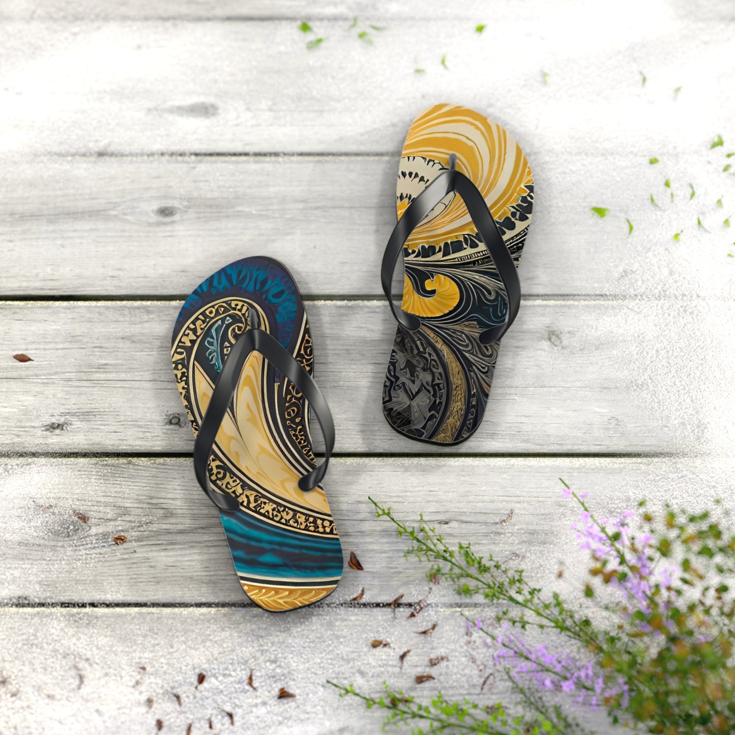 Chamomile Tea Flip Flops