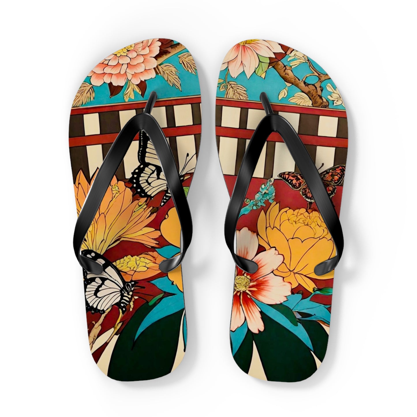 Butterfly Cove Flip Flops