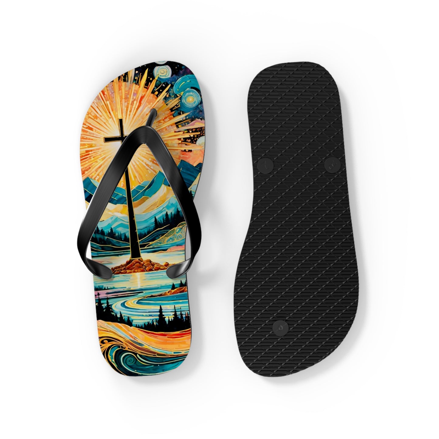 Healing Waters Flip Flops