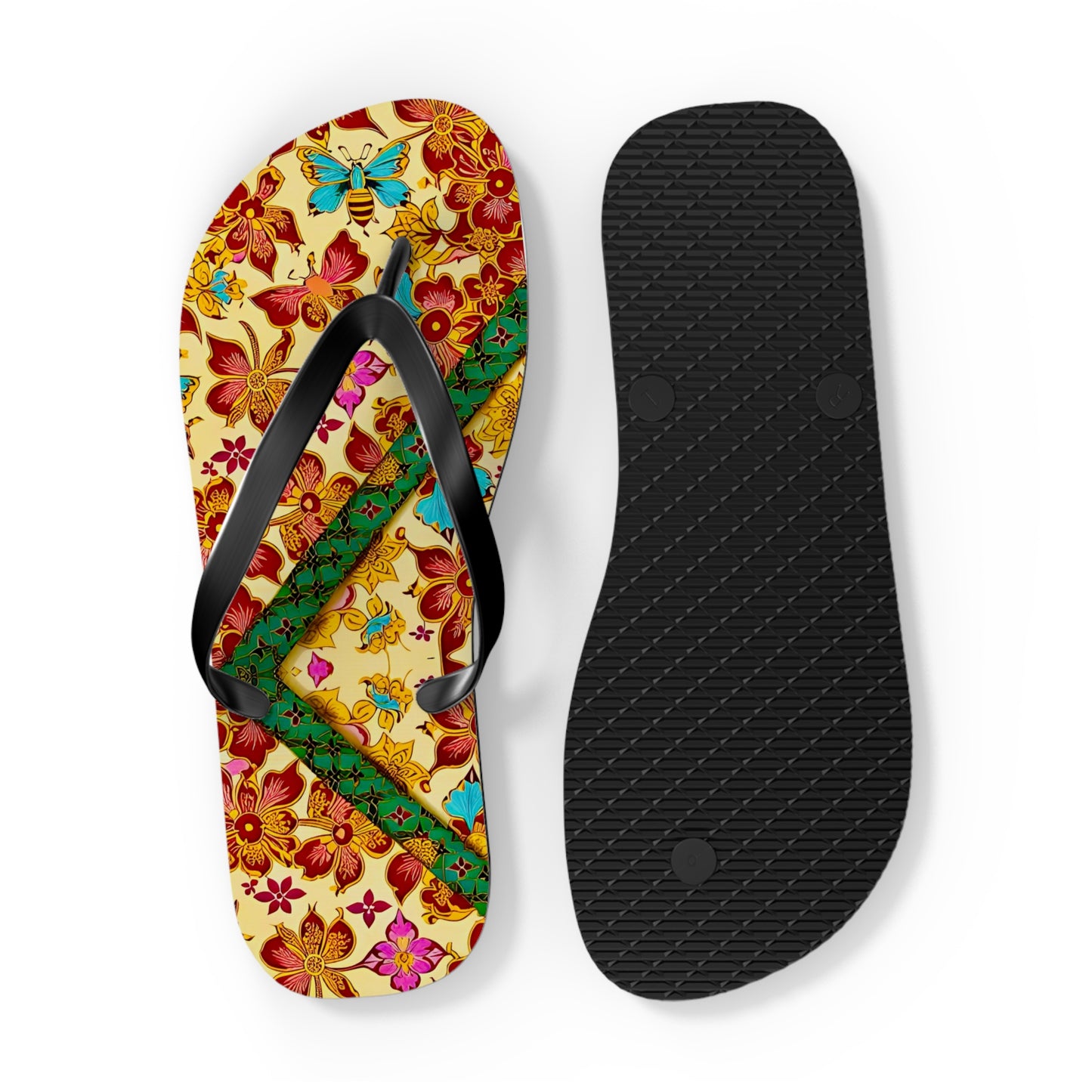 Butterfly Haven Flip Flops