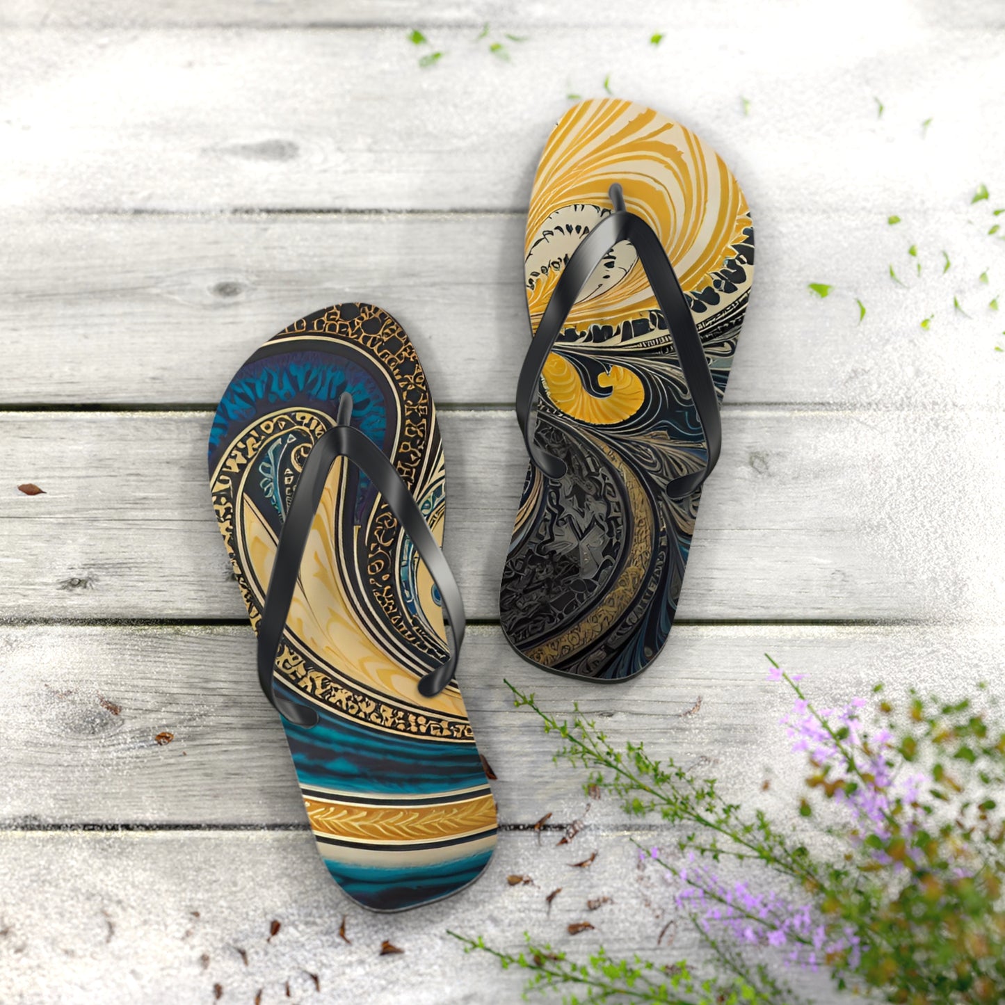 Chamomile Tea Flip Flops