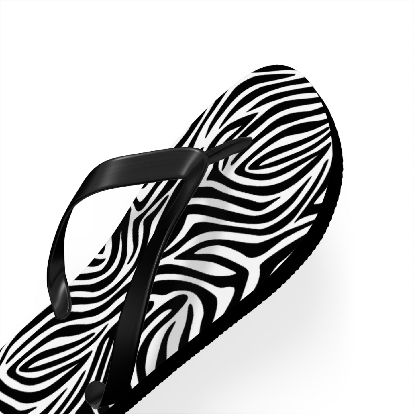 Zephyr Zebra Flip Flops