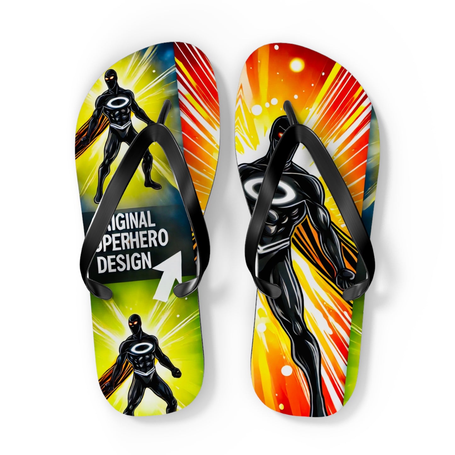 Eclipse Knight Flip Flops