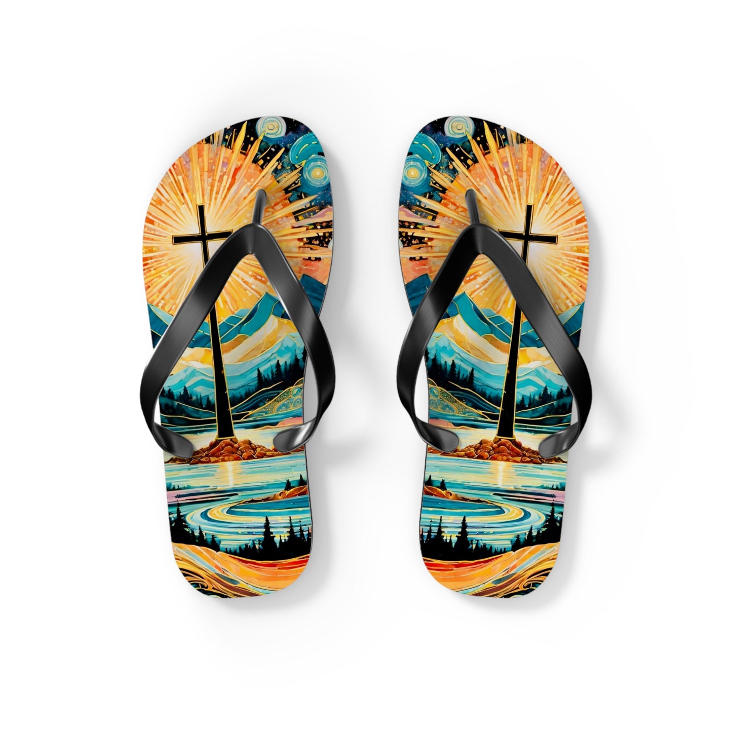 Healing Waters Flip Flops