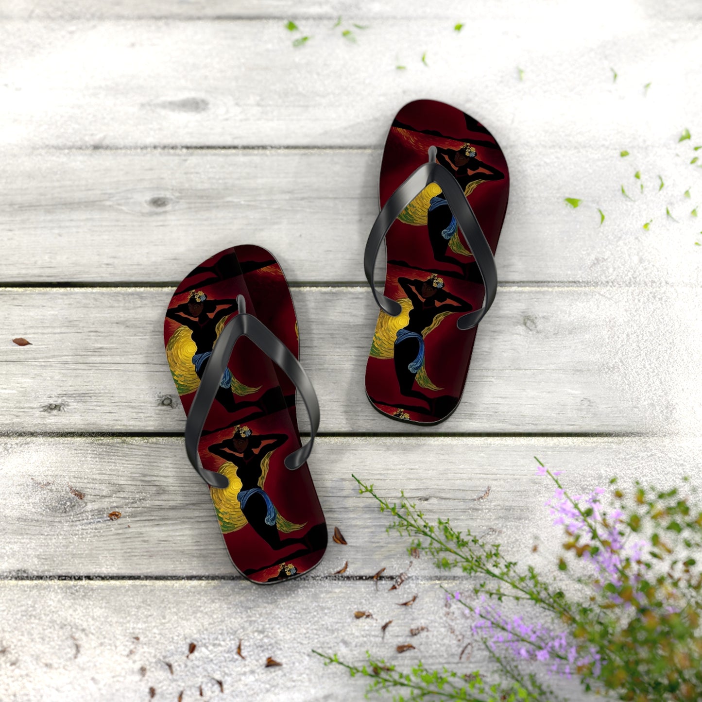 Woman Hood Flip Flops