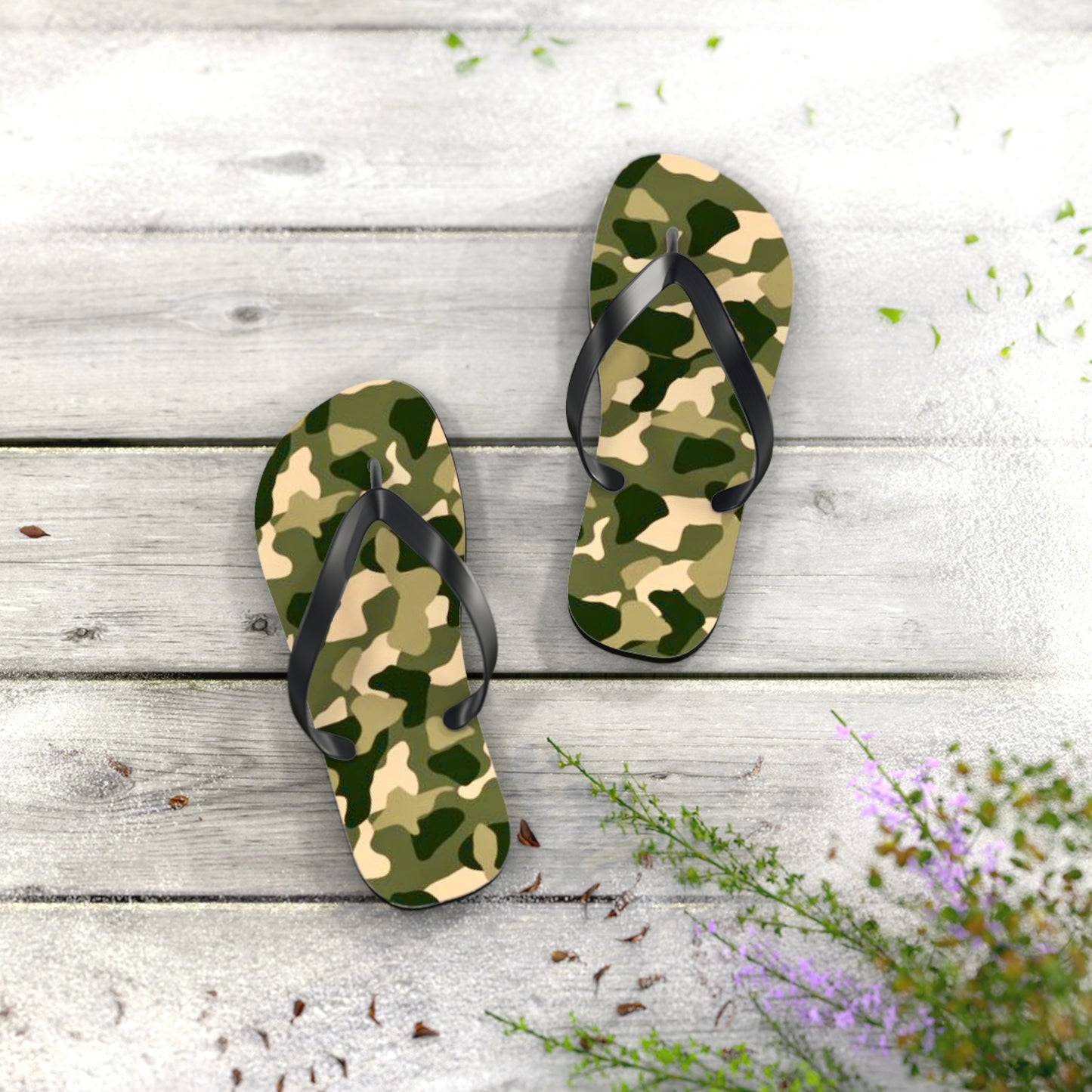 Warrior Soldier Flip Flops
