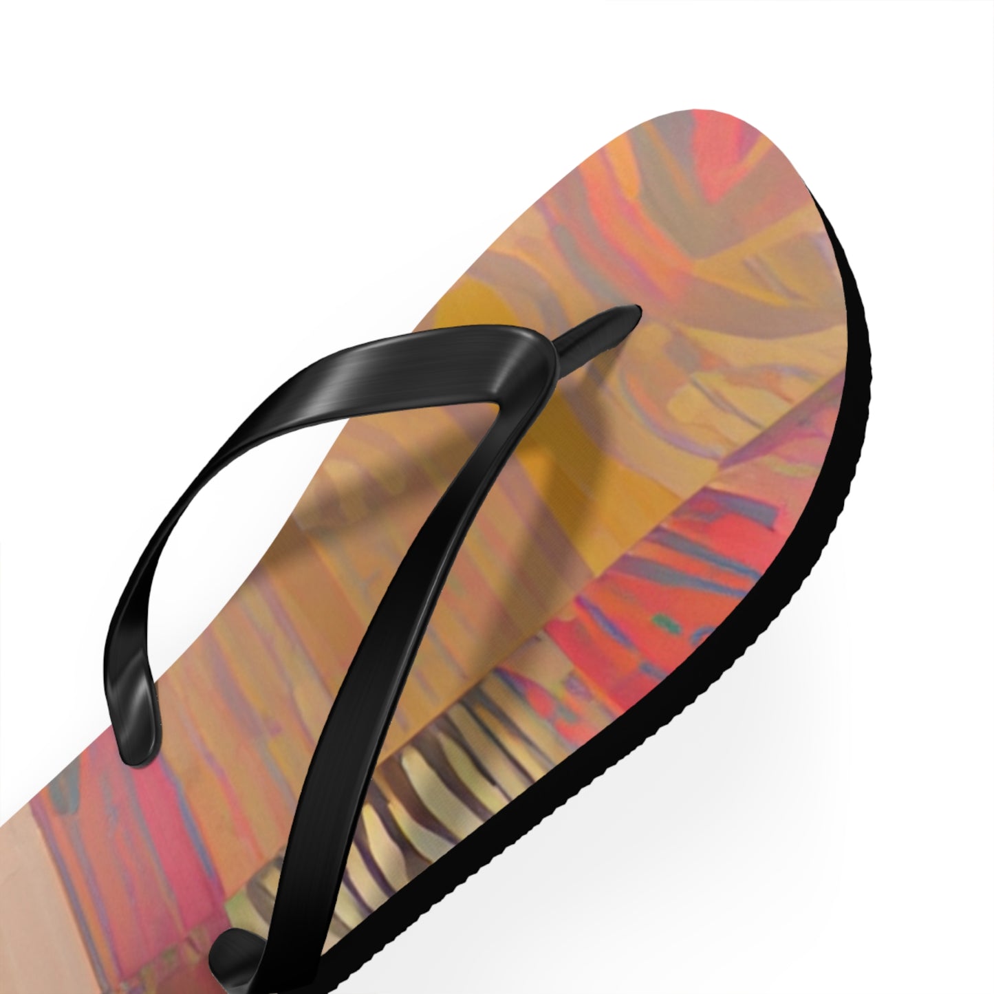 Tiger Fall Flip Flops