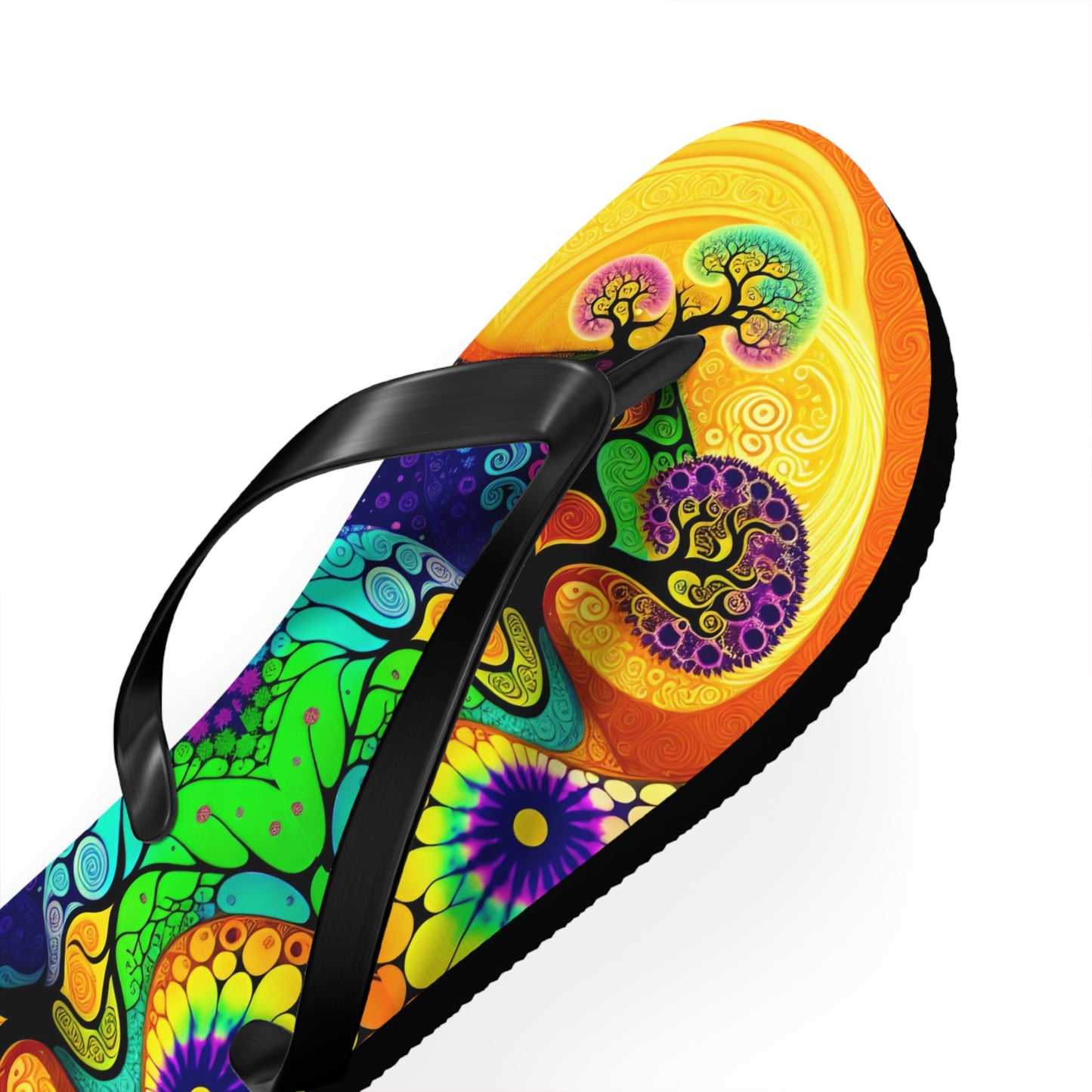 Tree Landscape Flip Flops