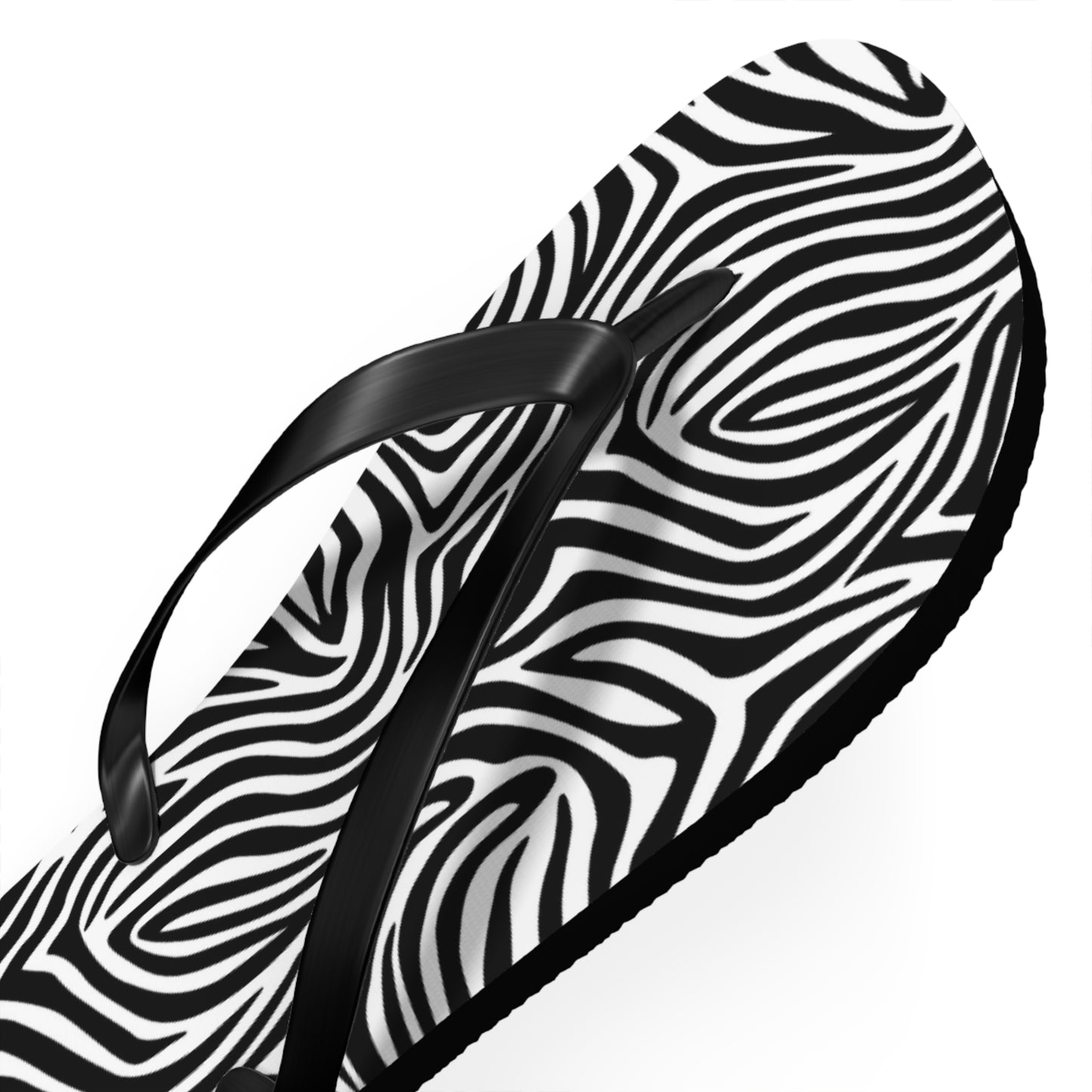 Zephyr Zebra Flip Flops