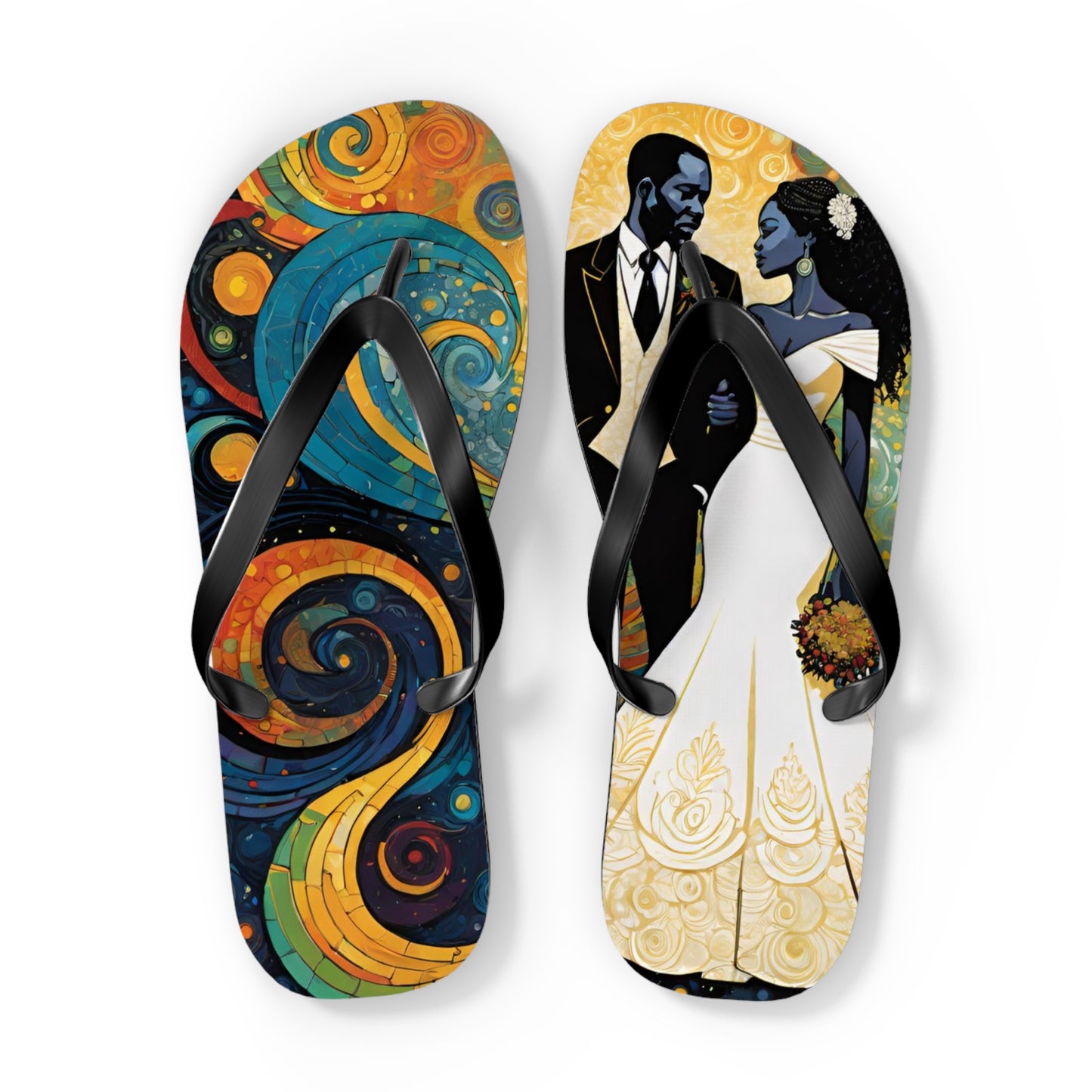 Dwell In Unity Flip Flops