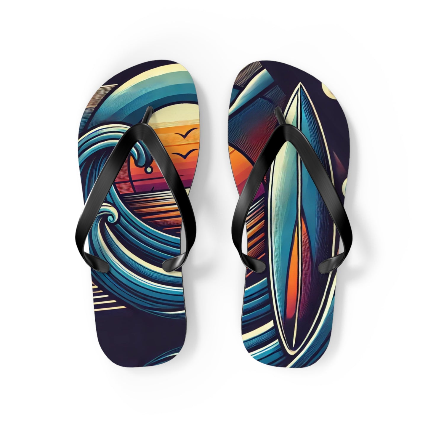 Surf Up Flip Flops