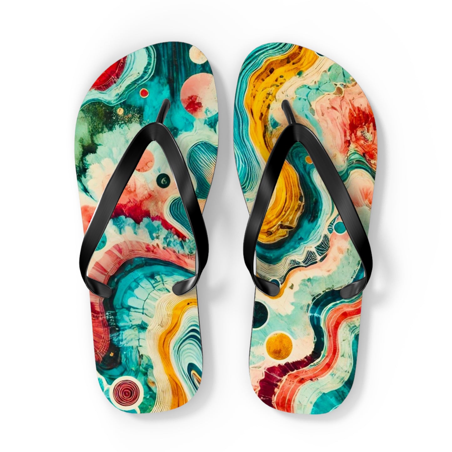 Tie-Dye Summit Flip Flops