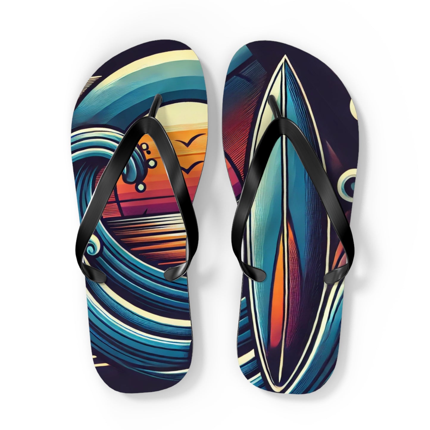 Surf Up Flip Flops