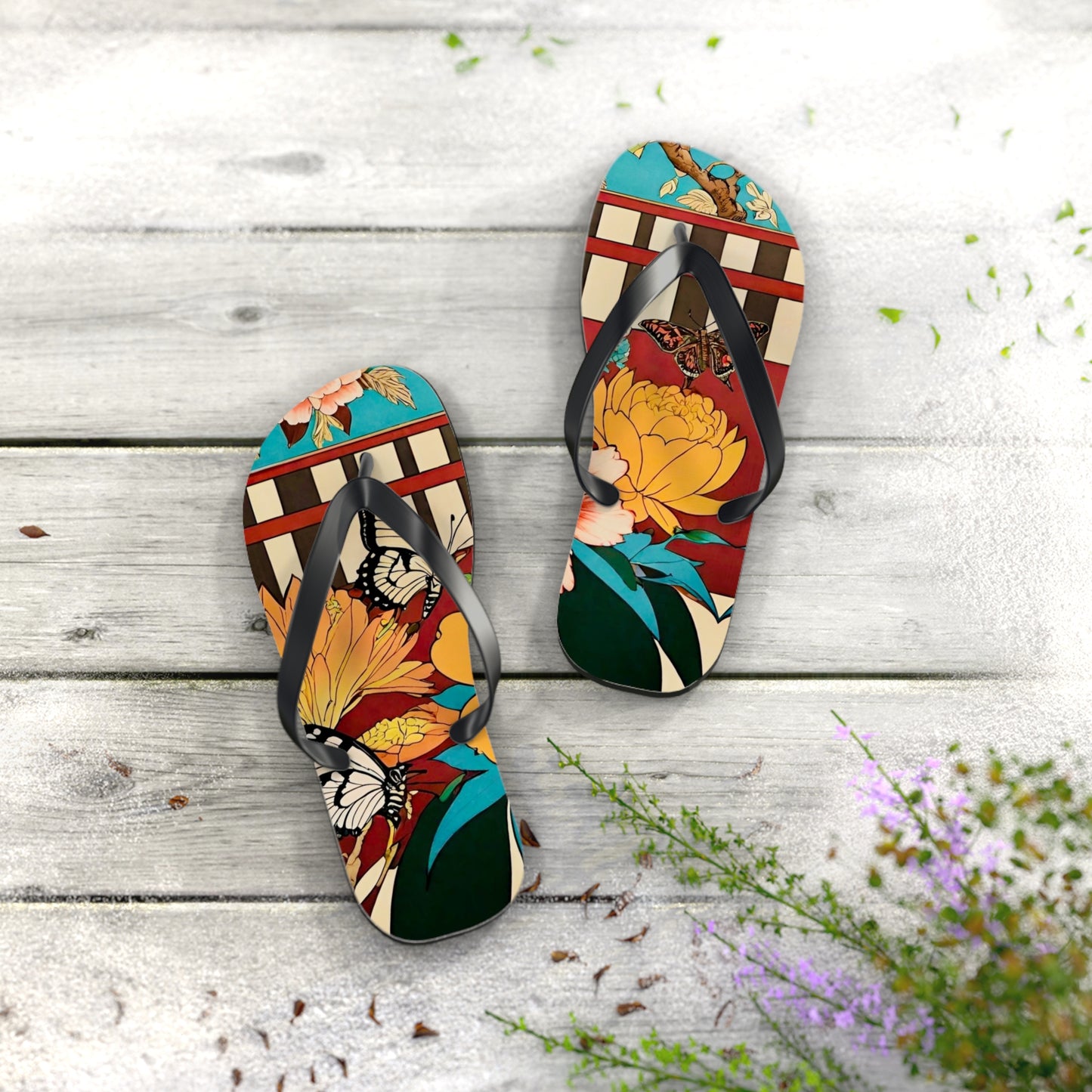 Butterfly Cove Flip Flops