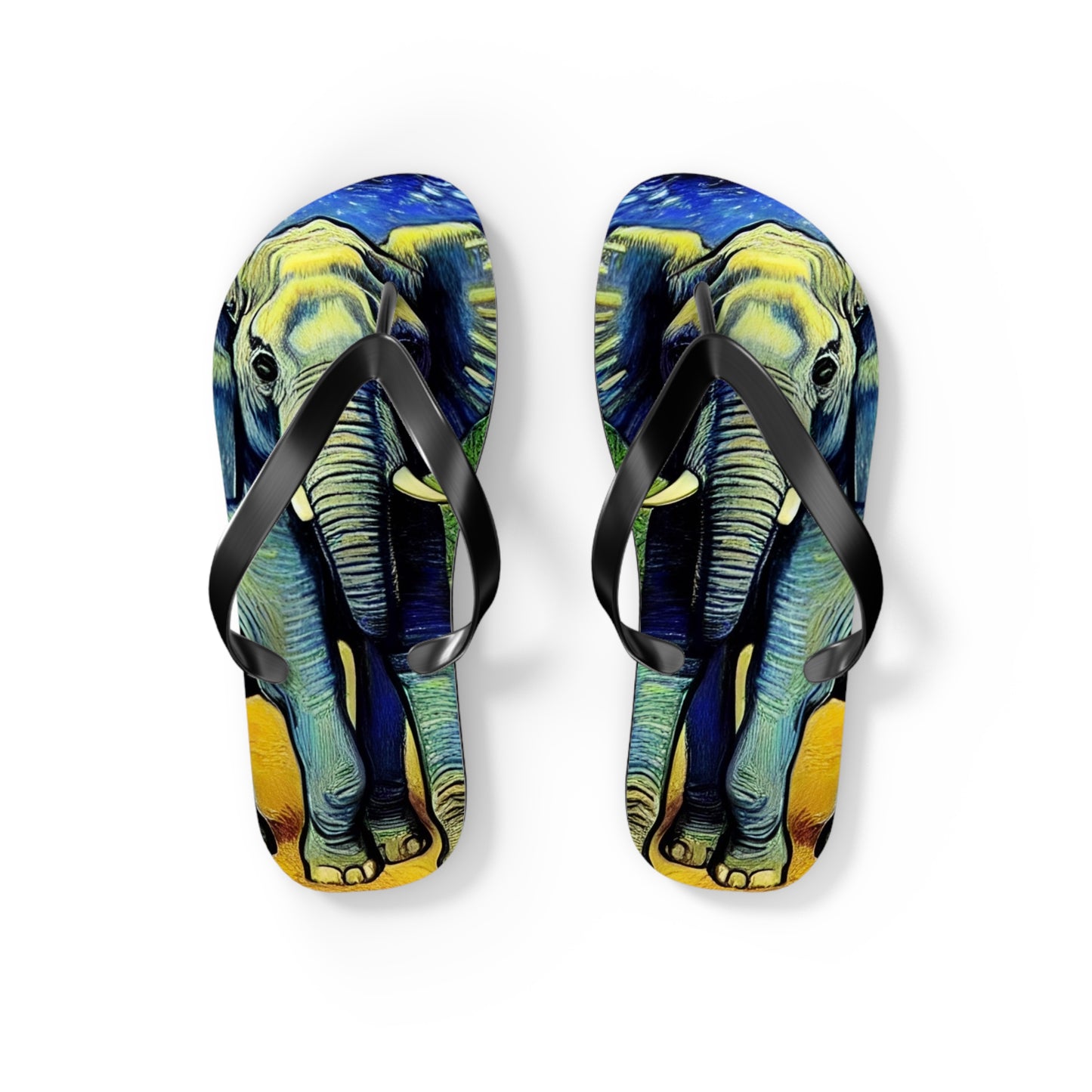 Mighty Elephant Flip Flops