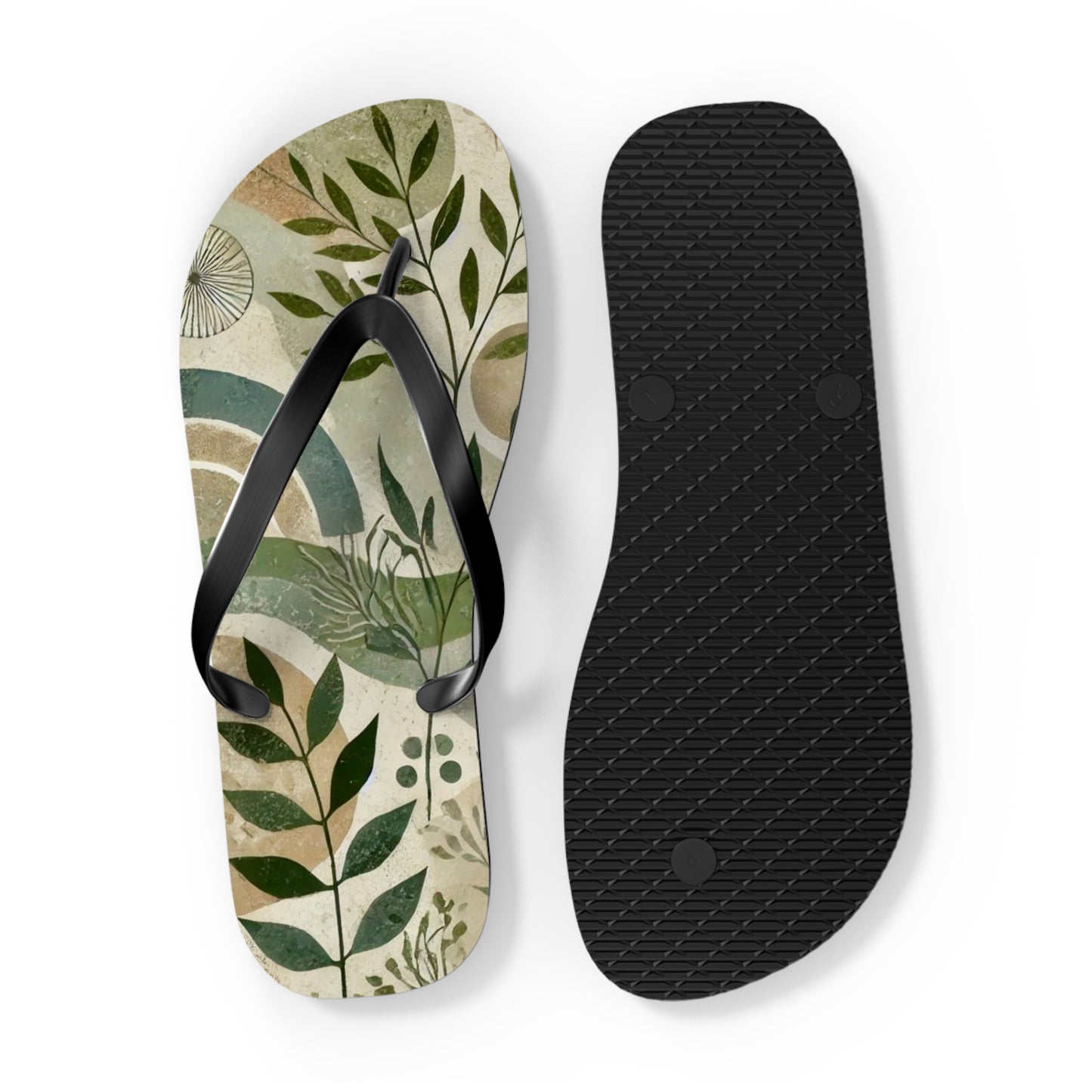 Forest Haze Flip Flops