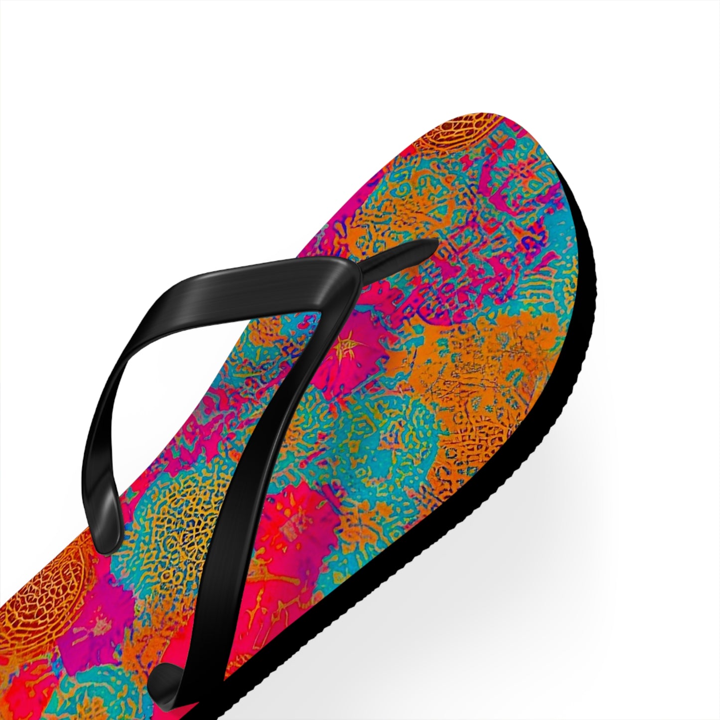 Coral Reef Flip Flops