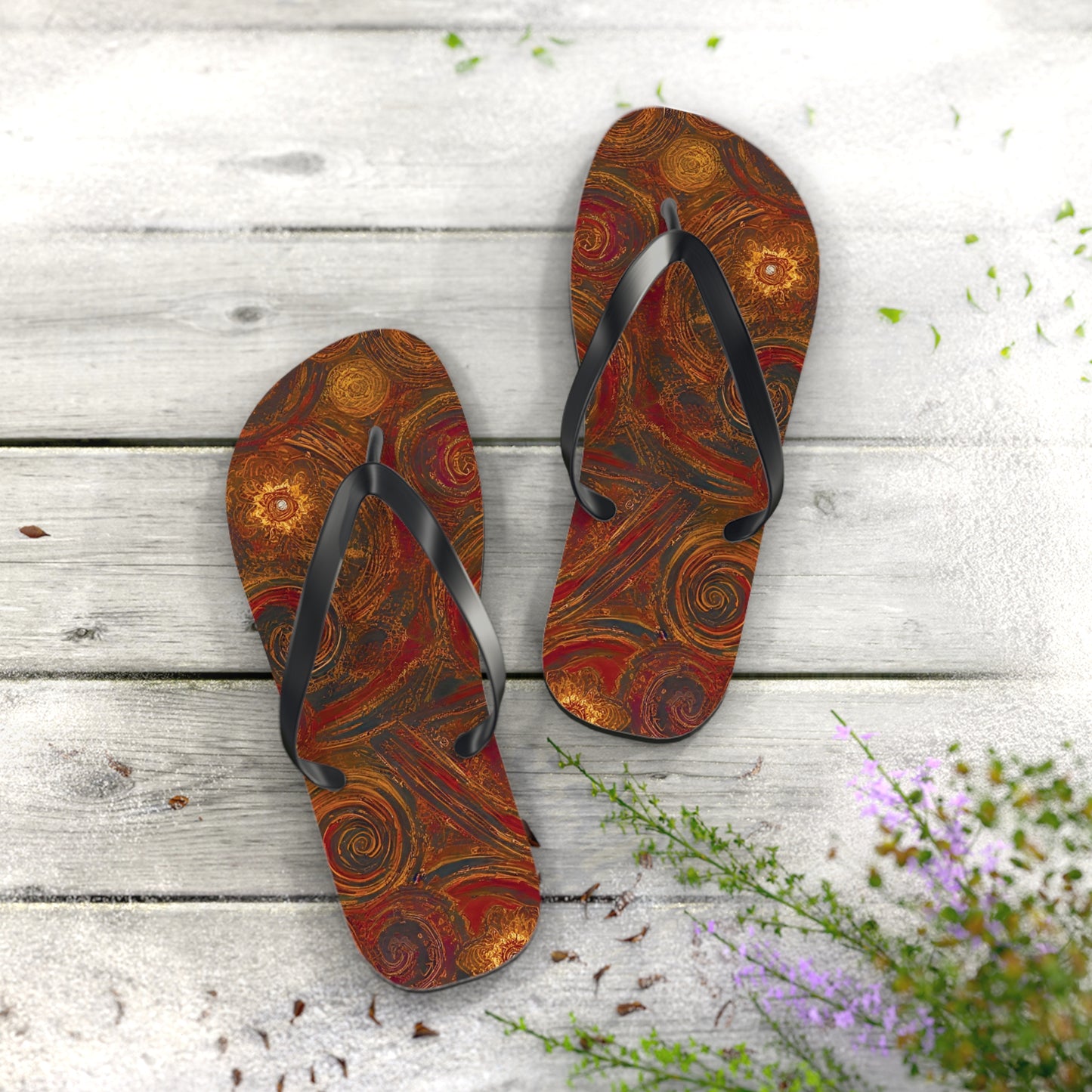 Desert Rain Flip Flops