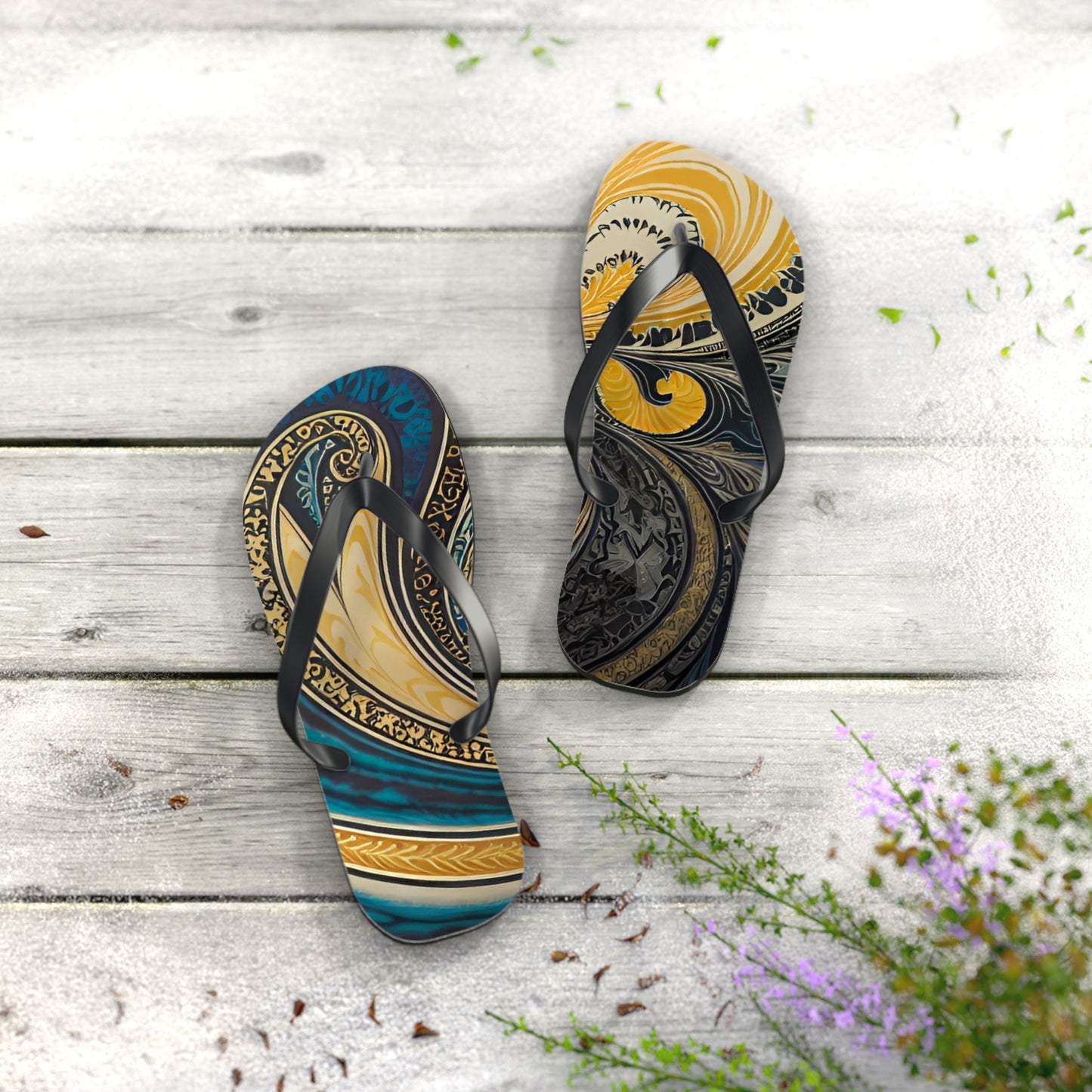 Chamomile Tea Flip Flops