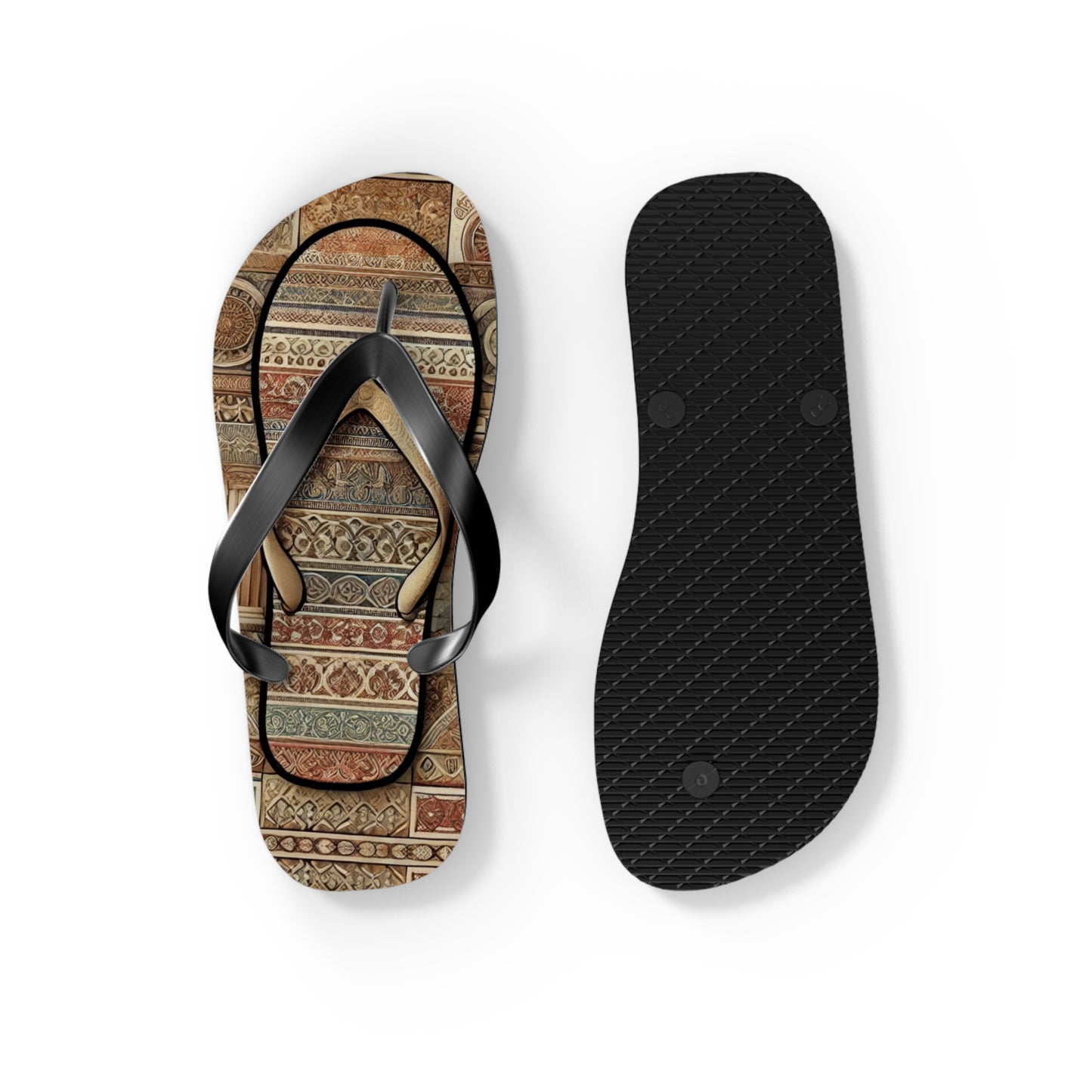 Double Thong Flip Flops