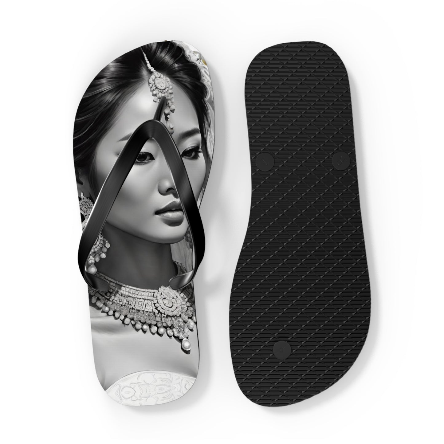 Exquisite Bride Flip Flops