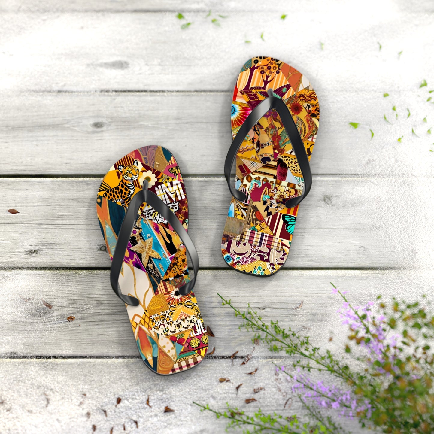 Busy Life Flip Flops