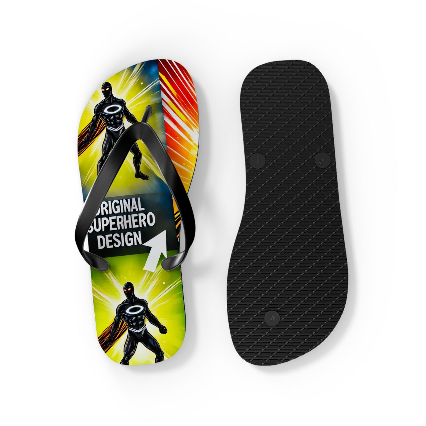 Eclipse Knight Flip Flops