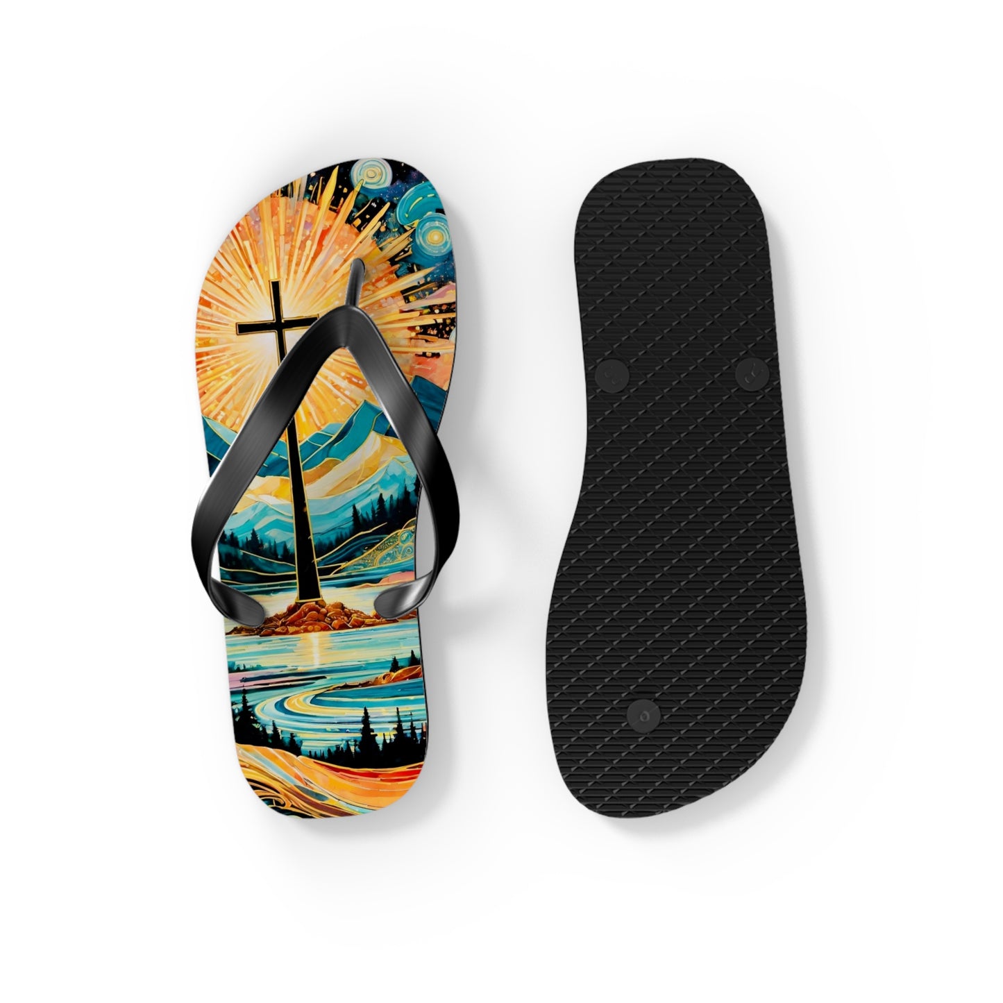 Healing Waters Flip Flops