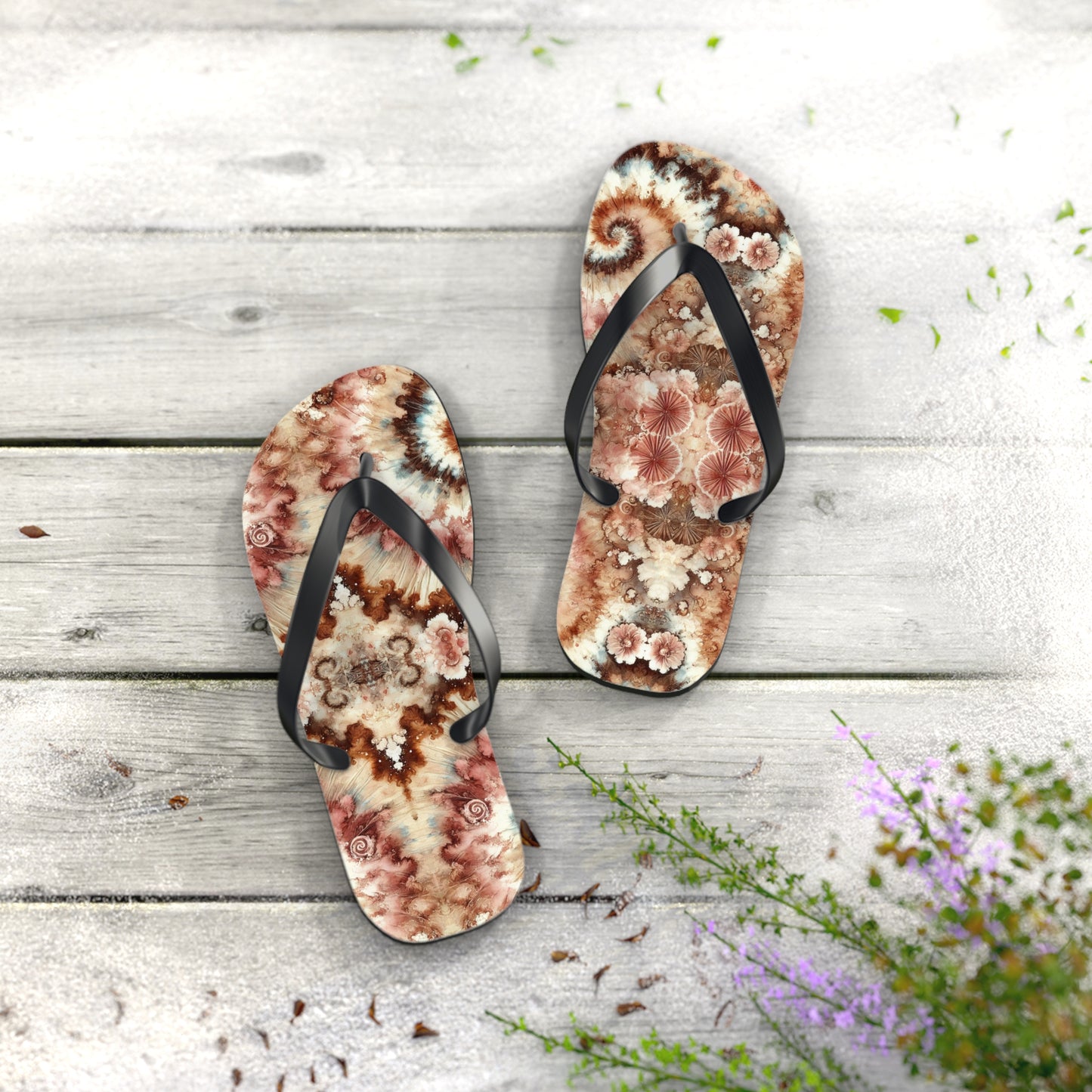 Beach Vacation Flip Flops