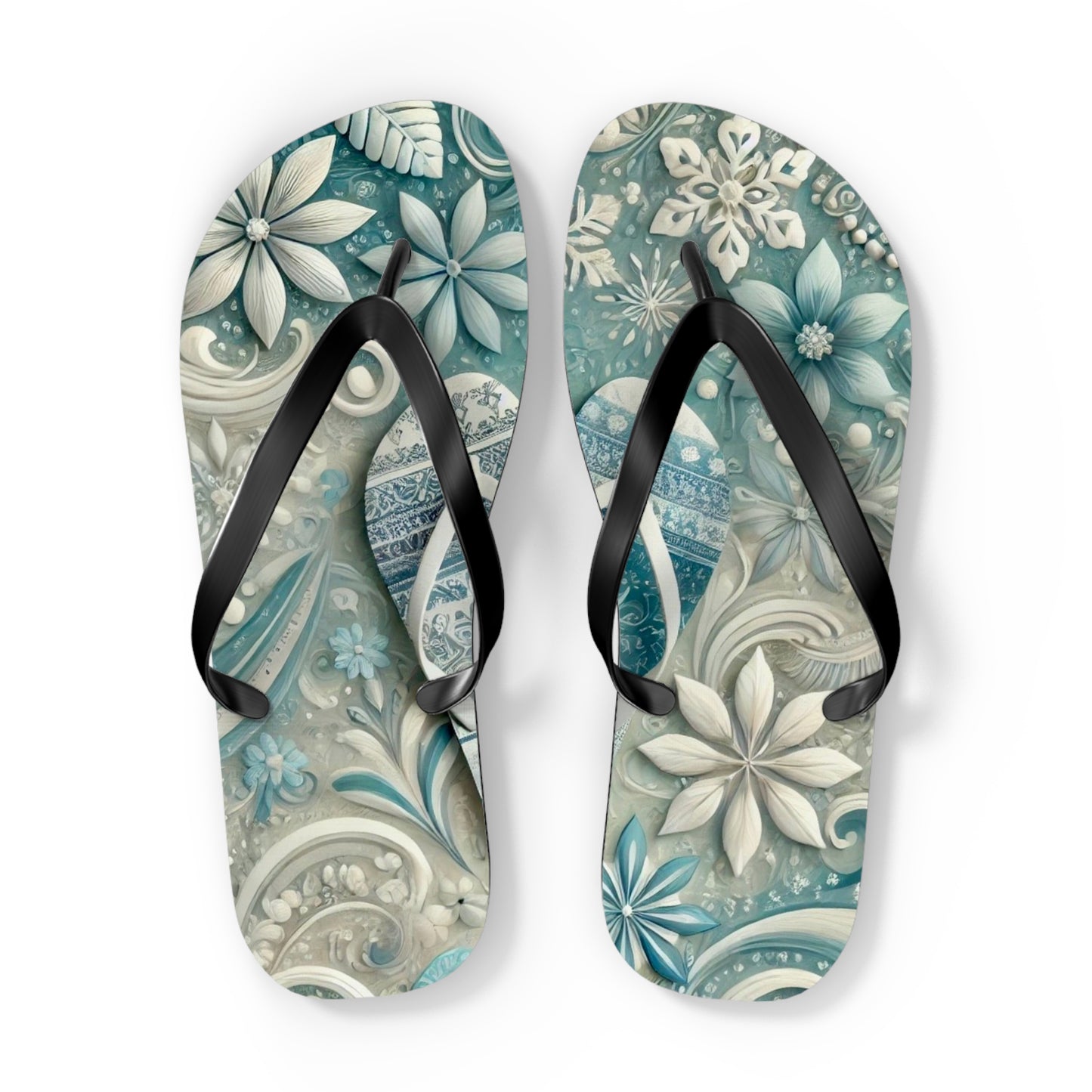Winter Slides Flip Flops