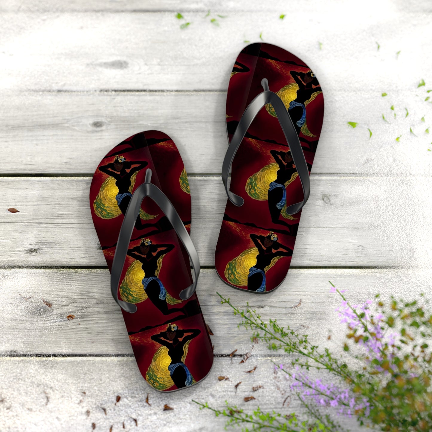 Woman Hood Flip Flops