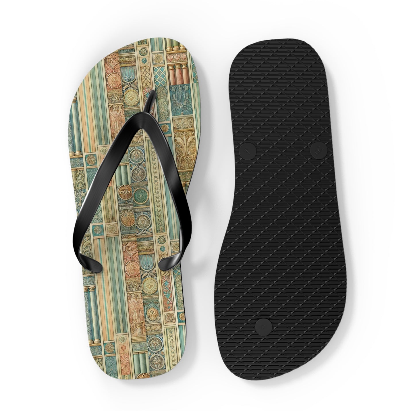 Coin Collection Flip Flops