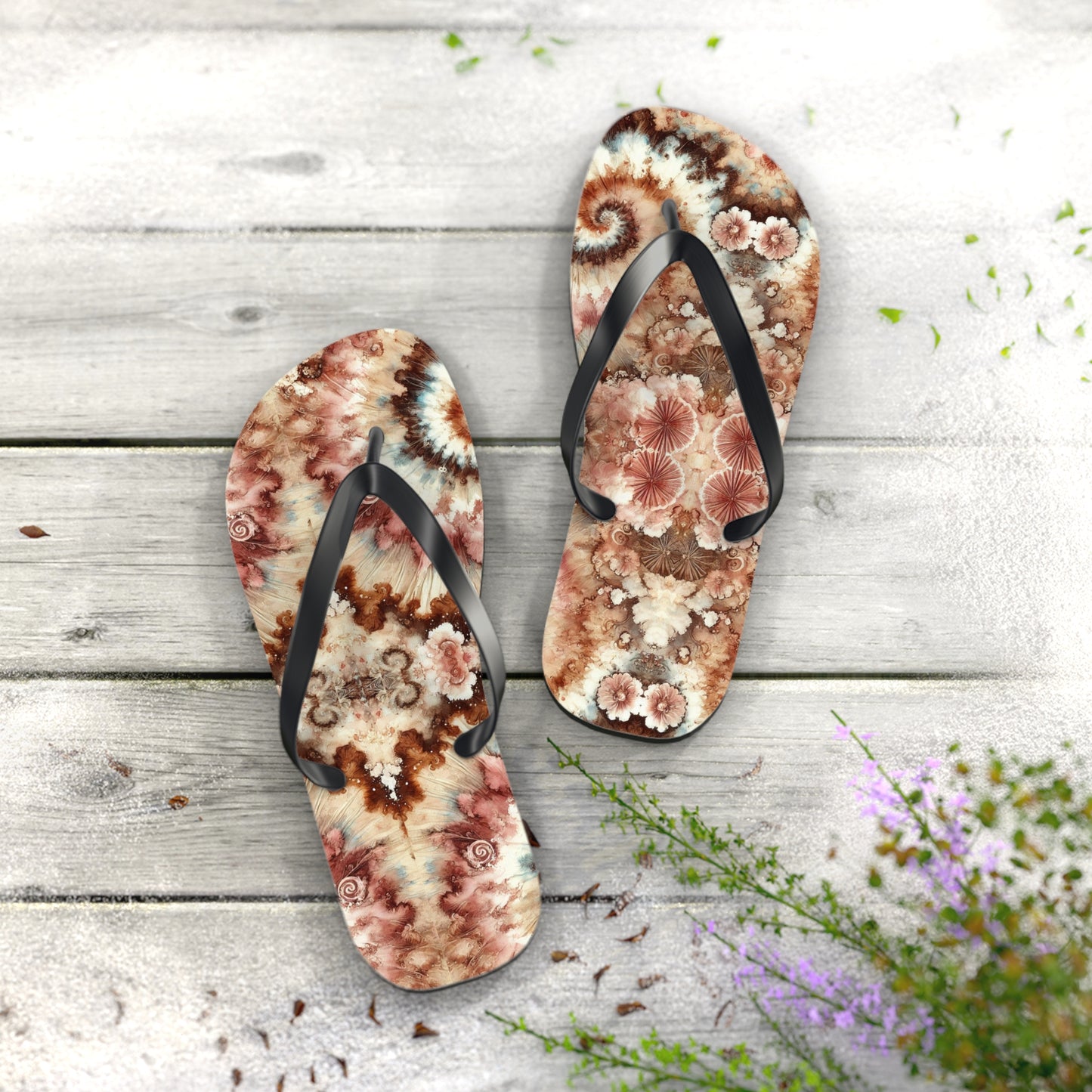Beach Vacation Flip Flops