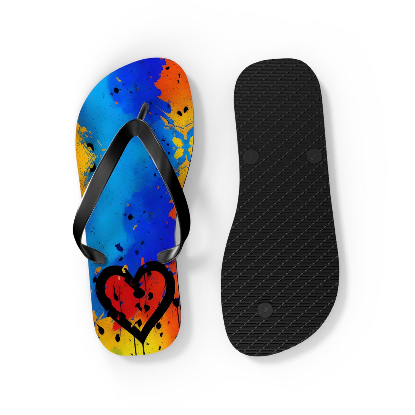 Dripping with Love Flip Flops