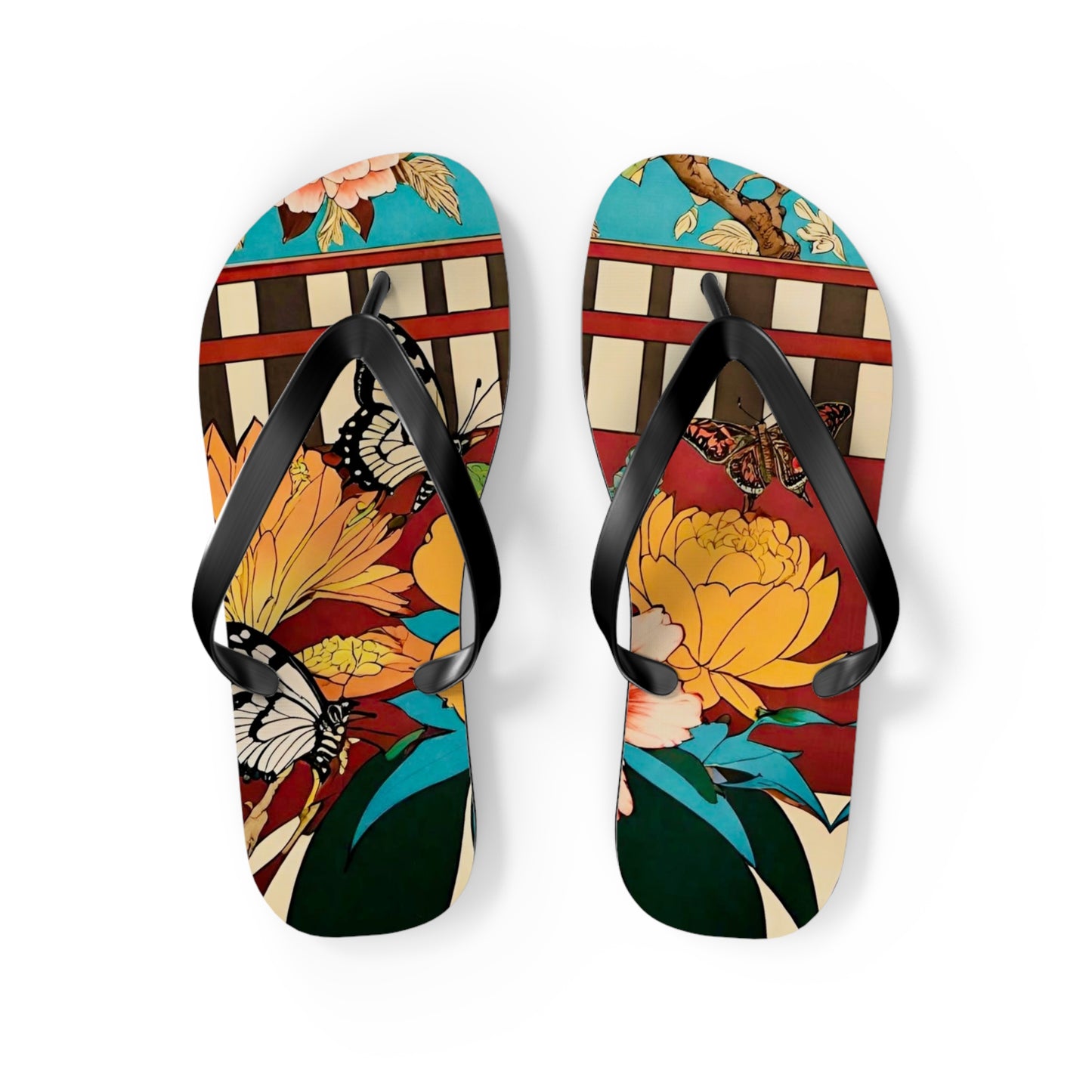 Butterfly Cove Flip Flops