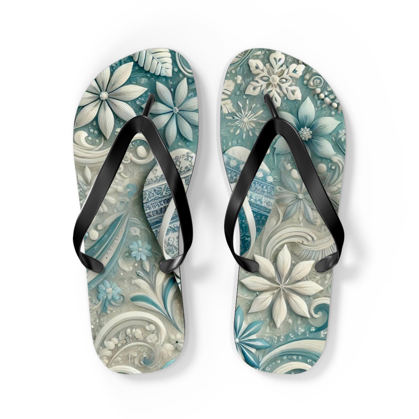 Winter Slides Flip Flops