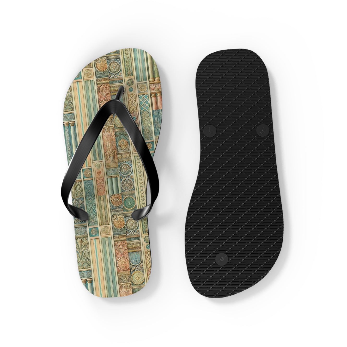 Coin Collection Flip Flops