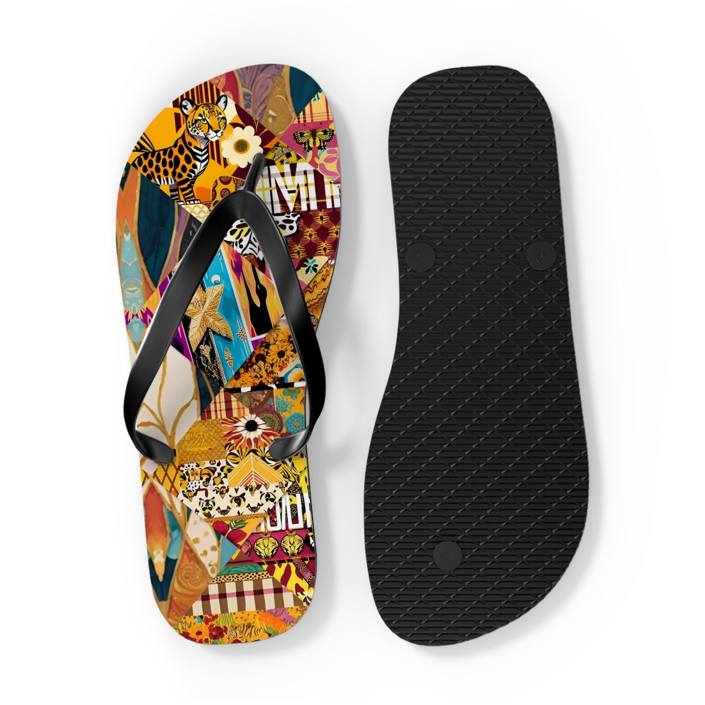 Busy Life Flip Flops
