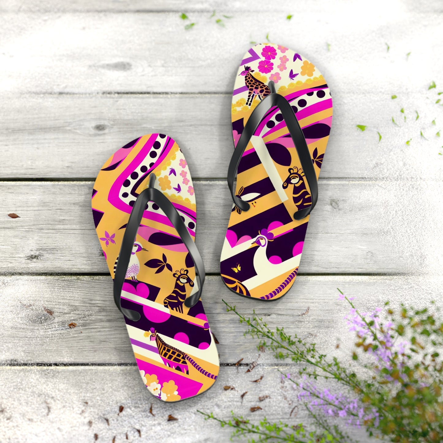 Groovy Farm Flip Flops