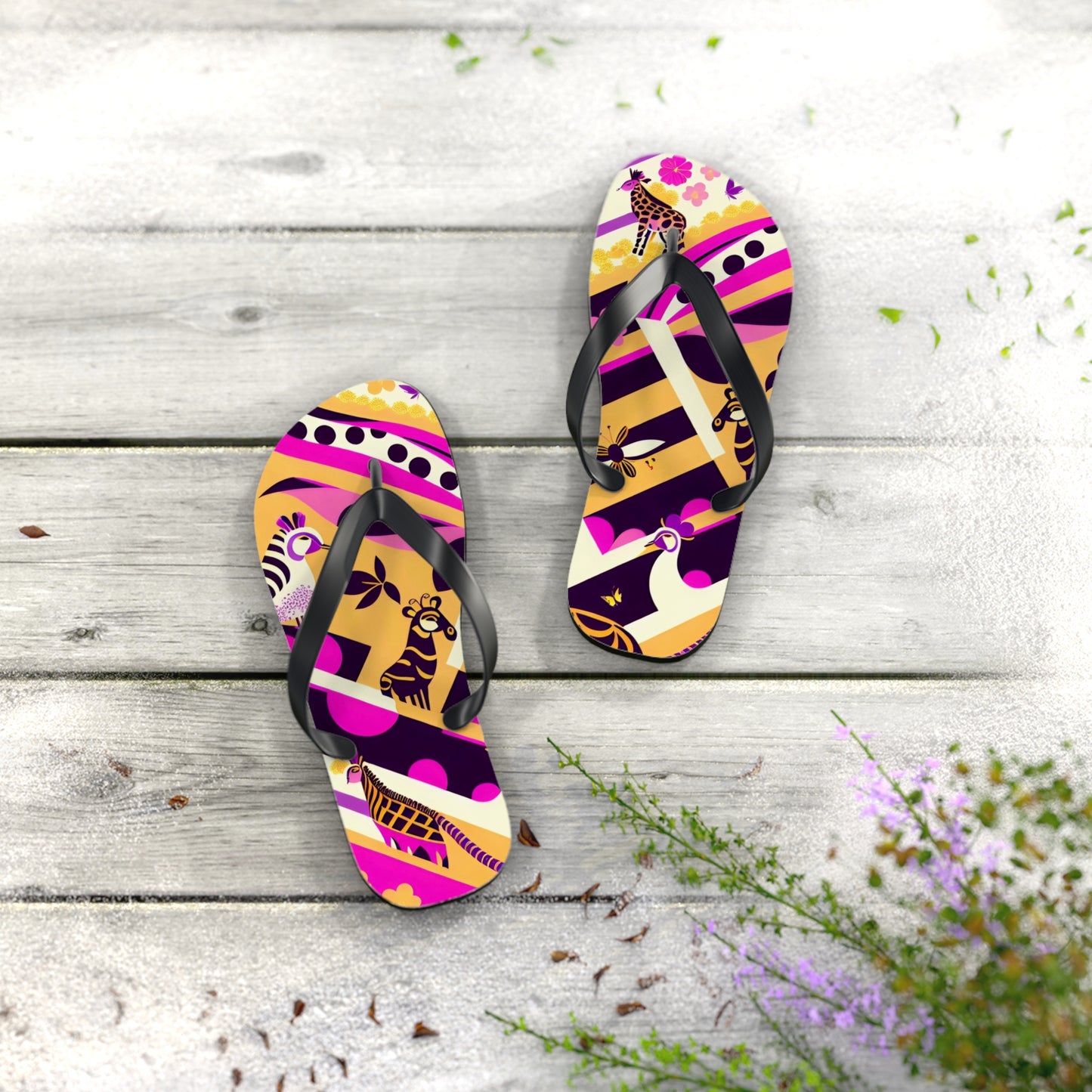 Groovy Farm Flip Flops