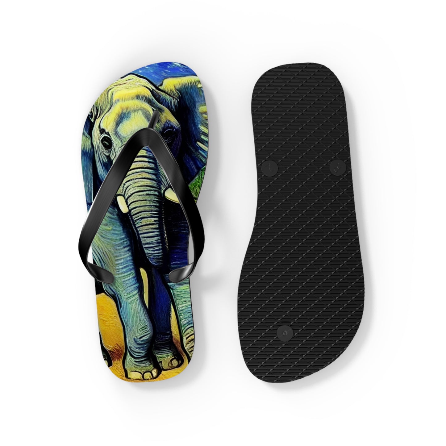 Mighty Elephant Flip Flops