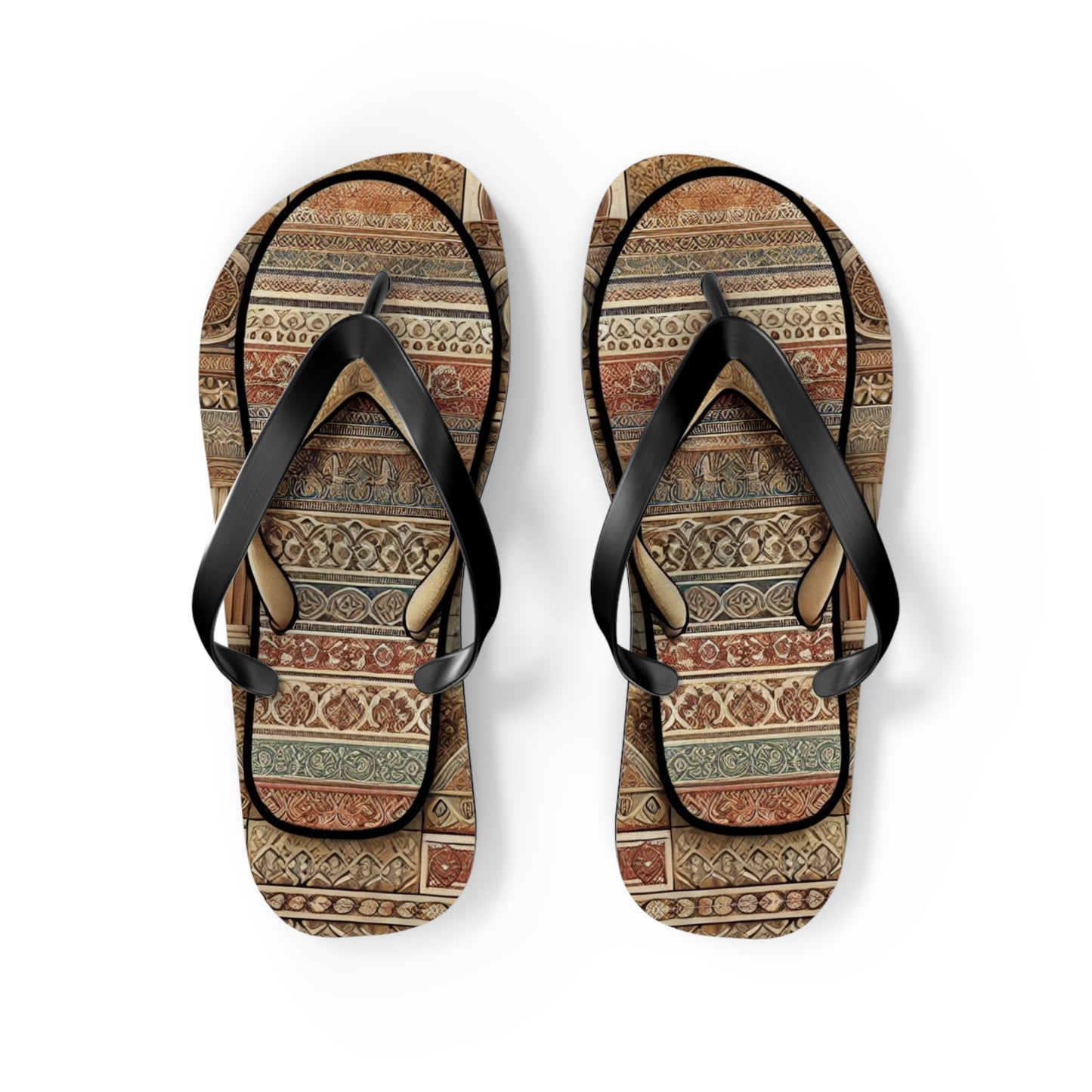 Double Thong Flip Flops