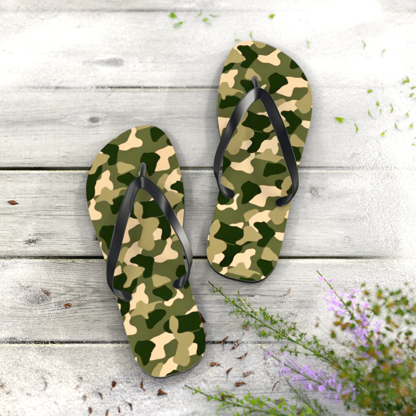 Warrior Soldier Flip Flops