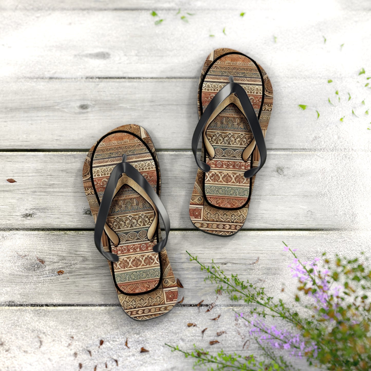 Double Thong Flip Flops