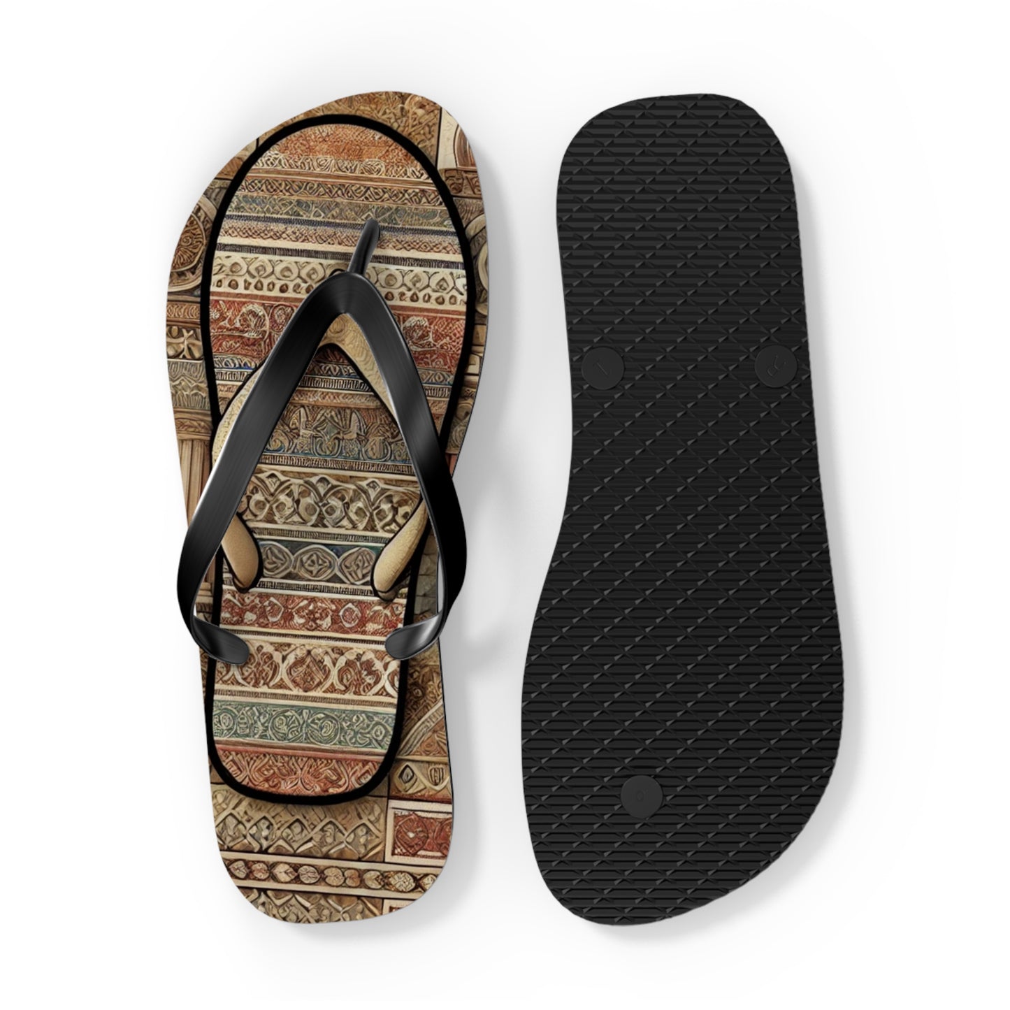 Double Thong Flip Flops