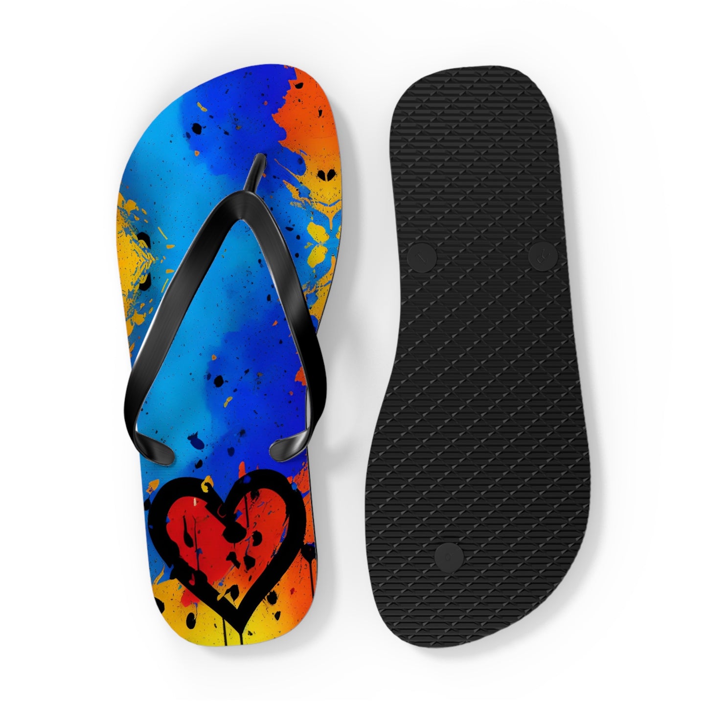 Dripping with Love Flip Flops