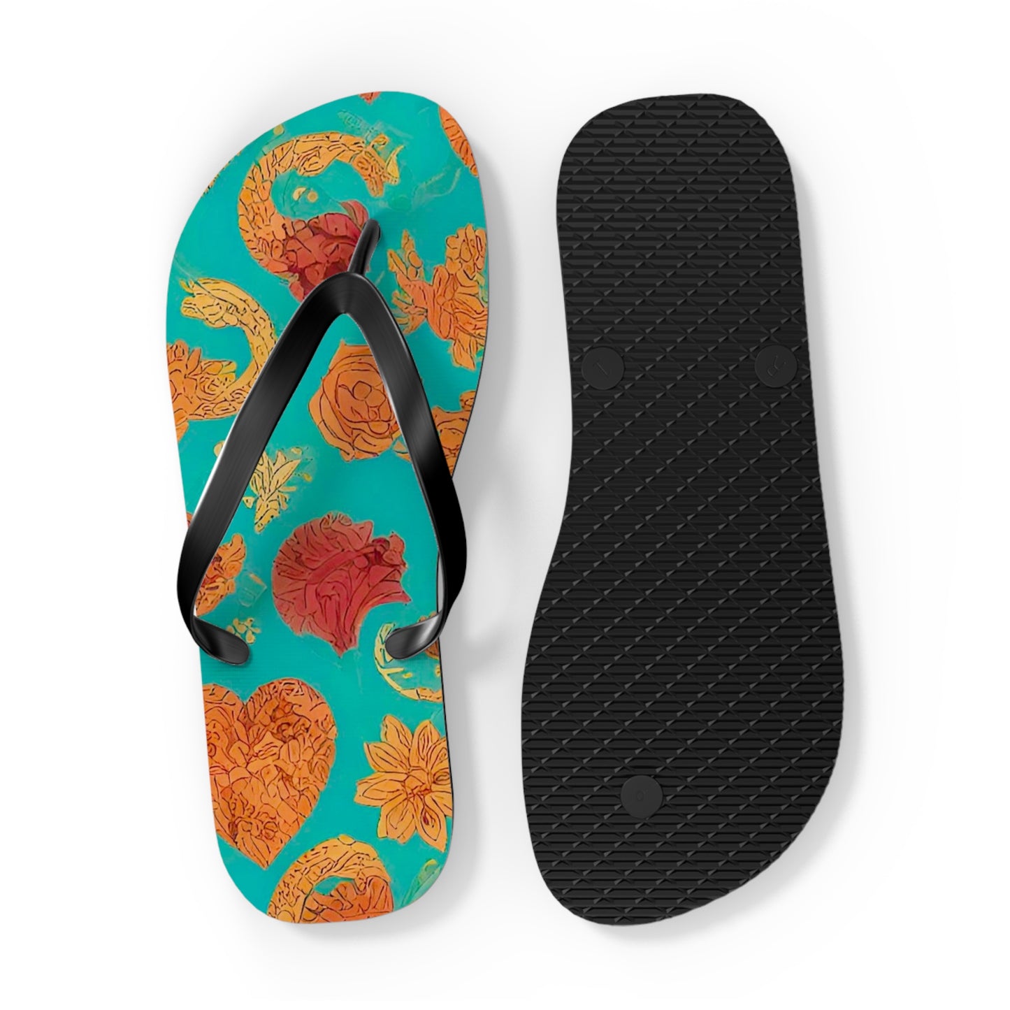 Tranquil Love Flip Flops