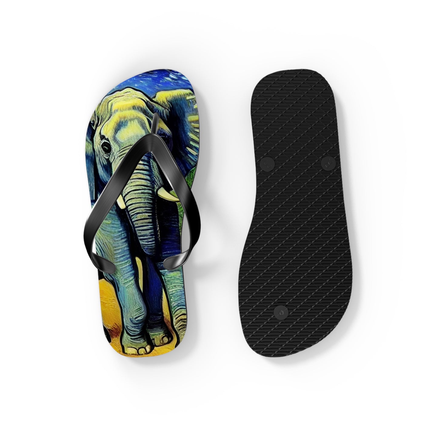 Mighty Elephant Flip Flops