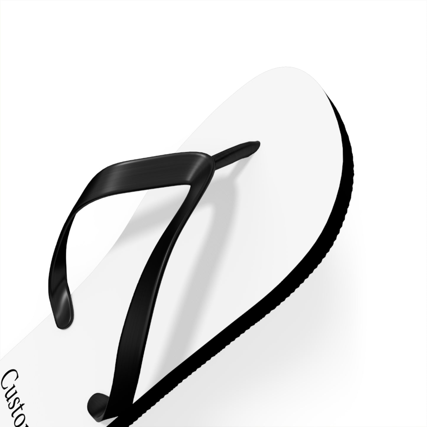 Customize Here Flip Flops